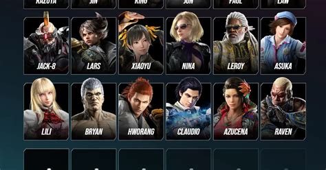 TEKKEN 8 Official Website .